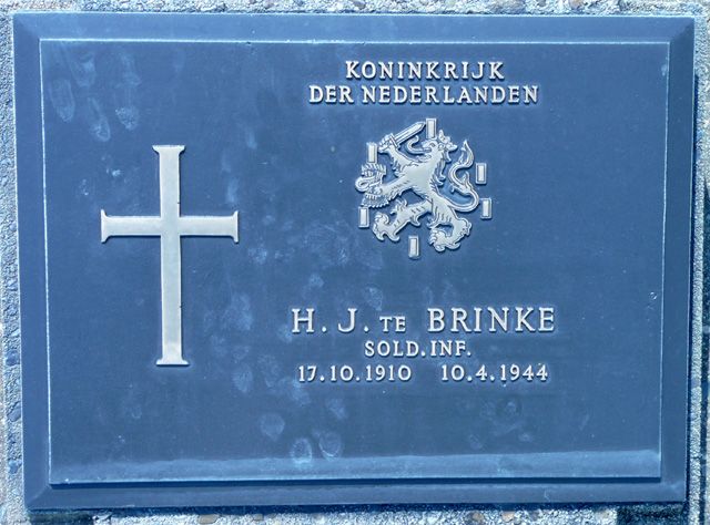 Afbeelding van graf of monument van Herman Johannes te Brinke