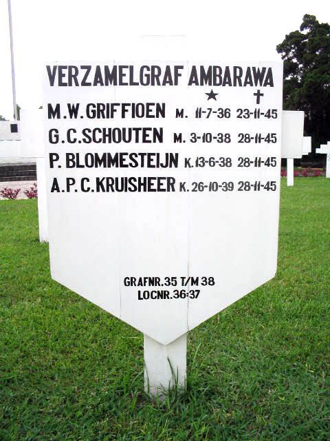Afbeelding van graf of monument van Maria Wilhelmina Griffioen