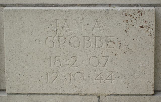 Afbeelding van graf of monument van Jan Arend Grobbe