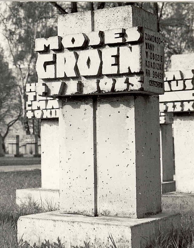 Afbeelding van graf of monument van Mozes Groen