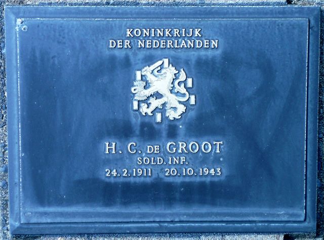Afbeelding van graf of monument van Hendrik Cornelis de Groot