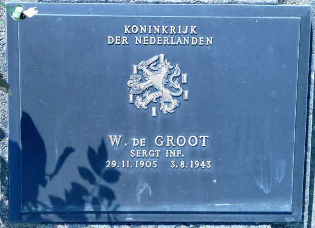 Afbeelding van graf of monument van Wieger de Groot