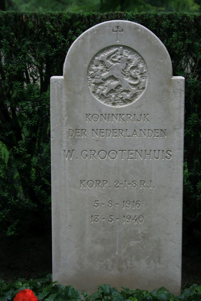 Afbeelding van graf of monument van Wilhelm Grootenhuis