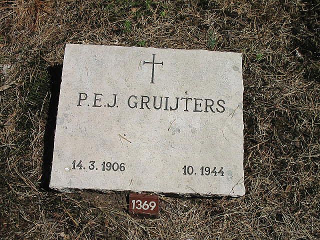 Afbeelding van graf of monument van Pierre Emile Joseph Gruijters