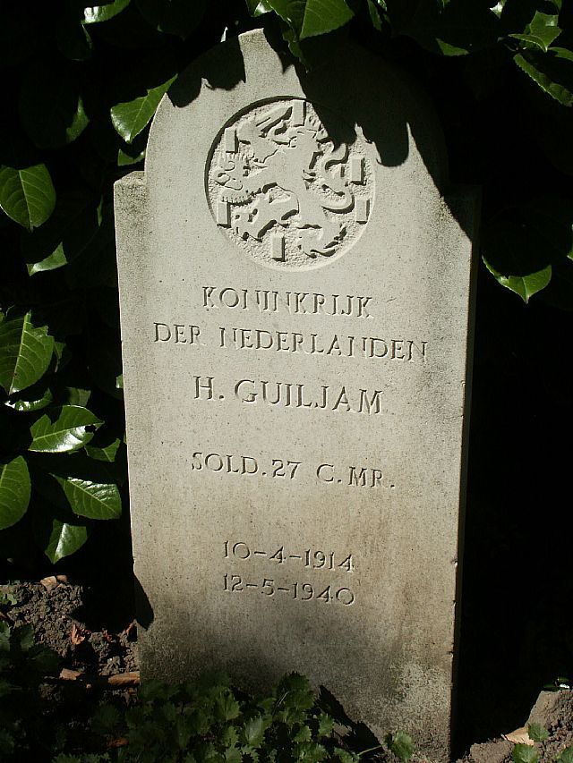 Afbeelding van graf of monument van Hendrik Guiljam