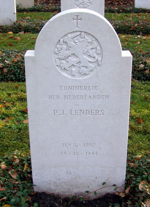 Afbeelding van graf of monument van Peter Jacobus Lenders
