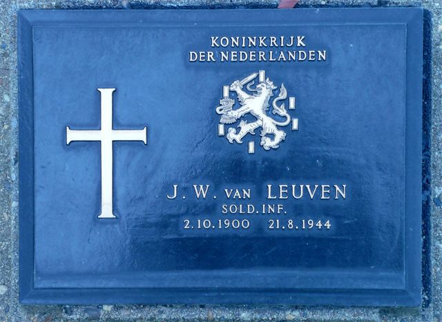 Afbeelding van graf of monument van Julius Willem van Leuven