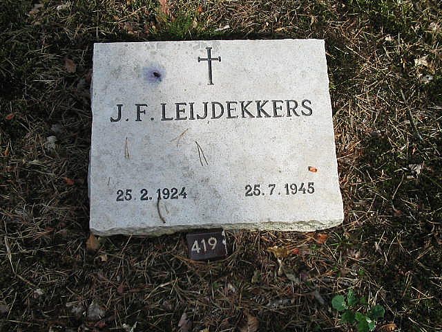 Afbeelding van graf of monument van Johannes Franciscus Leijdekkers