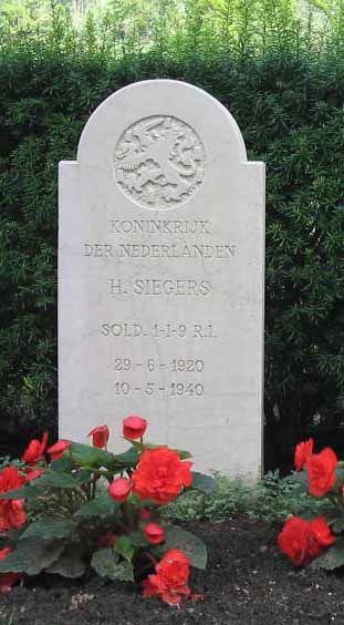 Afbeelding van graf of monument van Hendrik Siegers