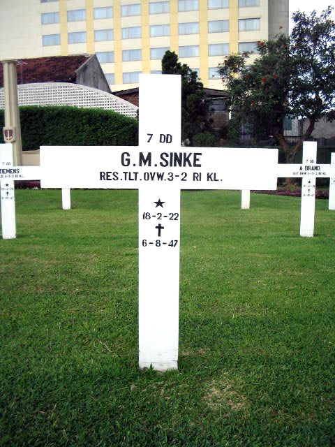 Afbeelding van graf of monument van Gerardus Martinus Sinke