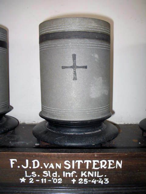 Afbeelding van graf of monument van Ferdinand Josephus Daniel van Sitteren