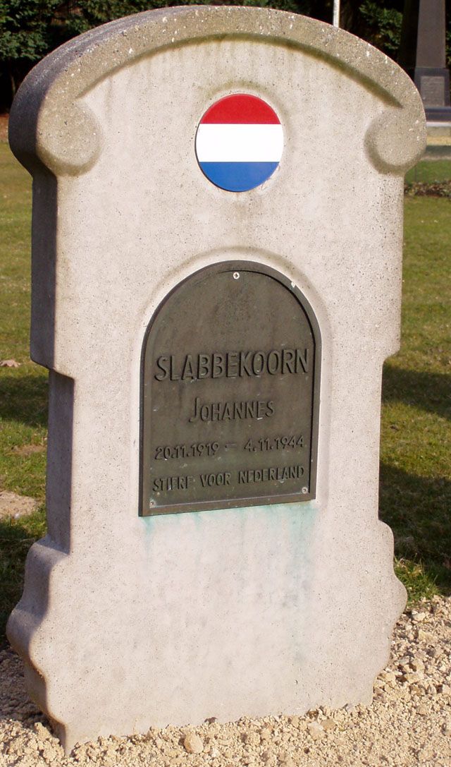 Afbeelding van graf of monument van Johannes Gerard Slabbekoorn