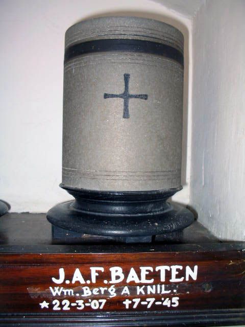 Afbeelding van graf of monument van Joseph Alphonse François Baeten