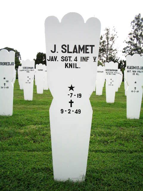 Afbeelding van graf of monument van J. Slamet