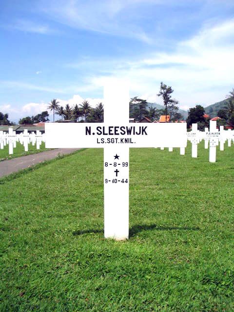 Afbeelding van graf of monument van Nicolaas Sleeswijk