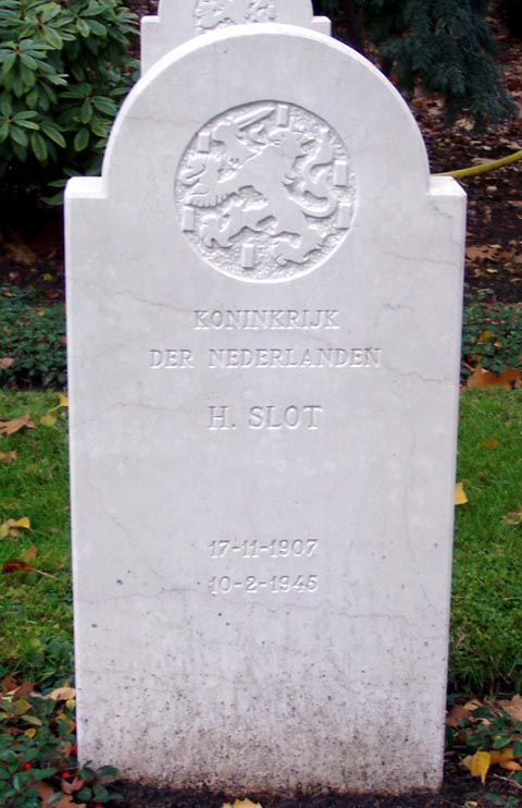 Afbeelding van graf of monument van Hendricus Slot