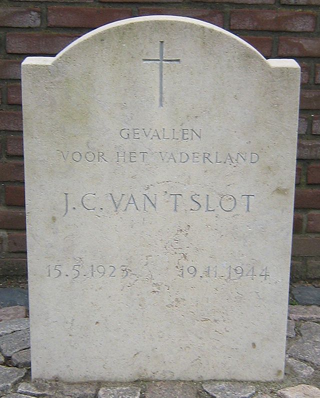 Afbeelding van graf of monument van Jacob Cornelis van 't Slot