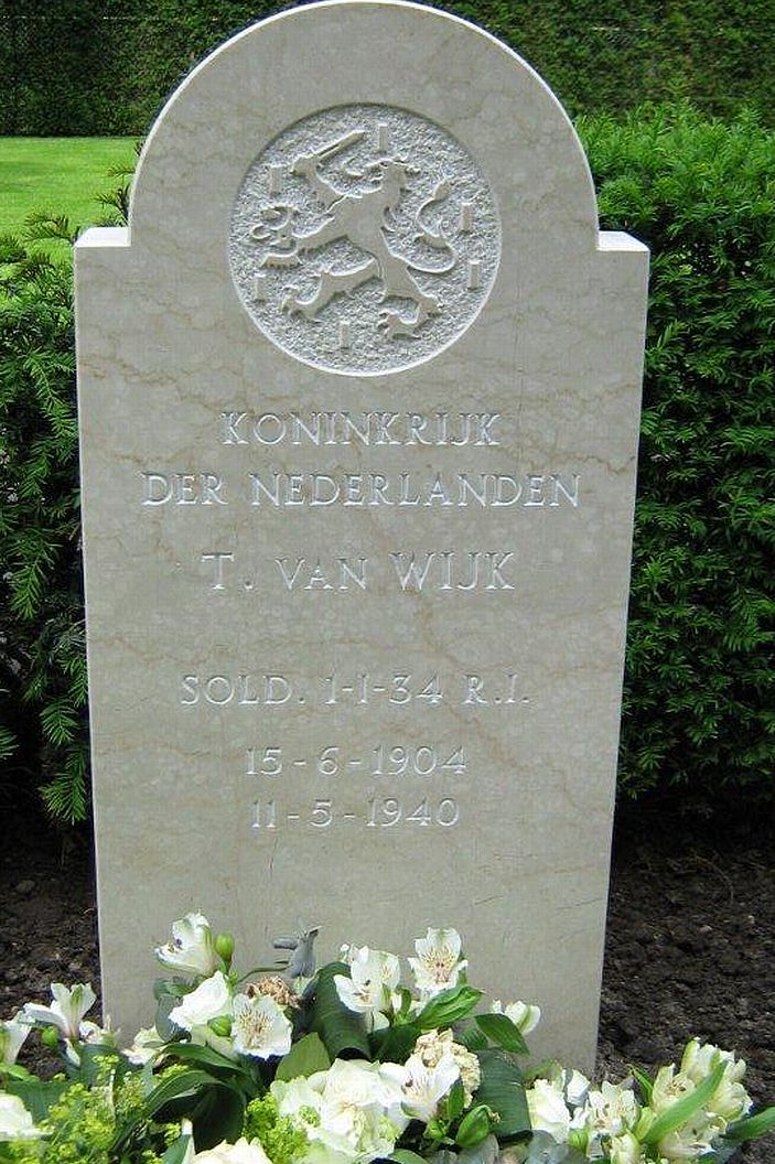 Afbeelding van graf of monument van Teunis van Wijk