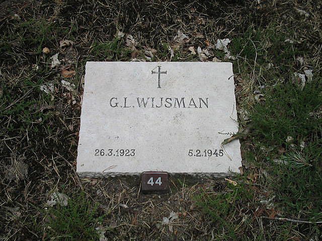 Afbeelding van graf of monument van Gerard Louis Wijsman