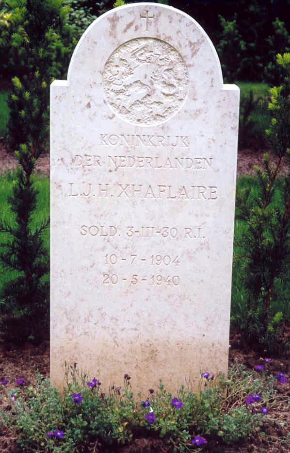 Afbeelding van graf of monument van Laurentius Josephus Hubertus Xhaflaire