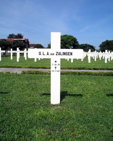 Afbeelding van graf of monument van George Lodewijk Alexander van Zalingen