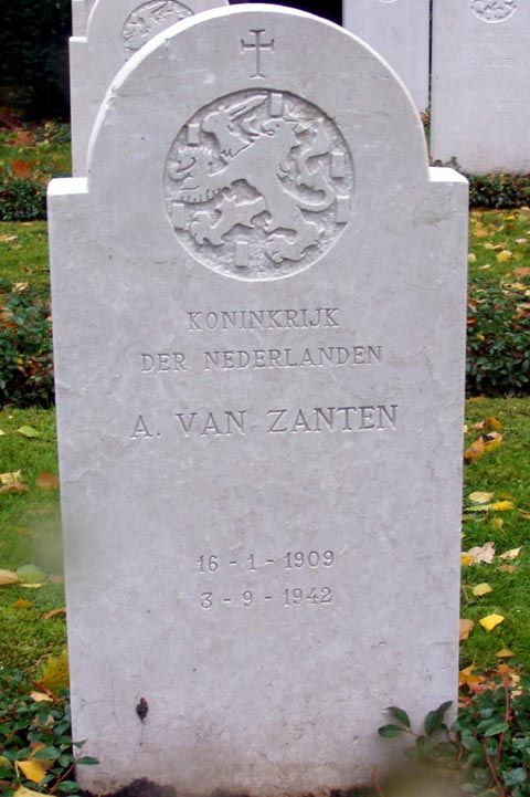 Afbeelding van graf of monument van Albertus van Zanten