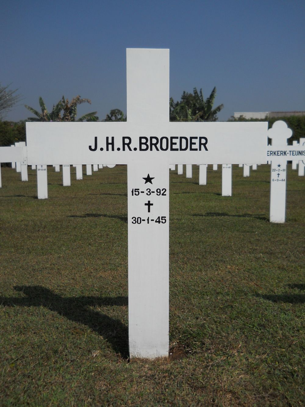 Afbeelding van graf of monument van Jacobus Henricus Richardus Broeder
