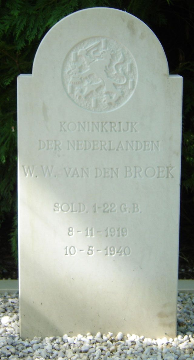 Afbeelding van graf of monument van Willem Wouter van den Broek