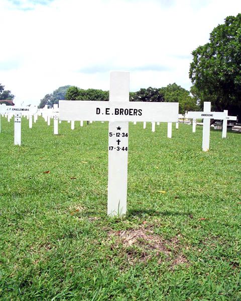 Afbeelding van graf of monument van Donald Eugène Broers