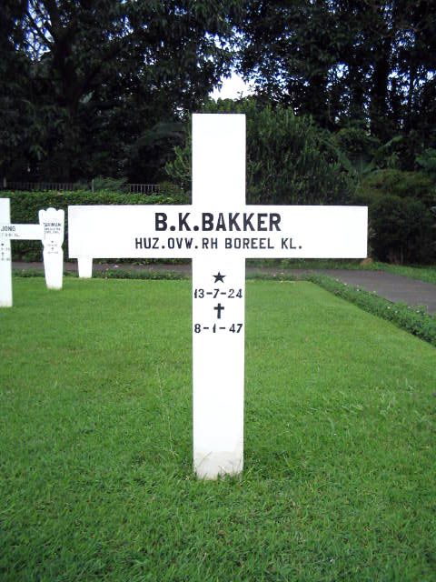 Afbeelding van graf of monument van Bernardus Karel Bakker