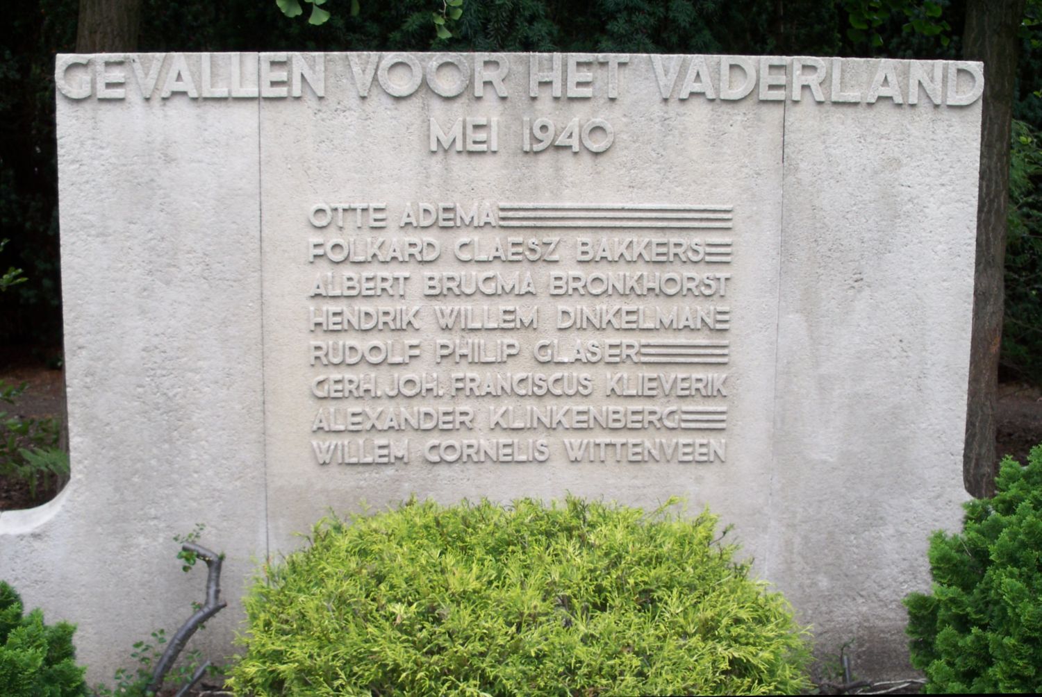 Afbeelding van graf of monument van Albert Brugma Bronkhorst