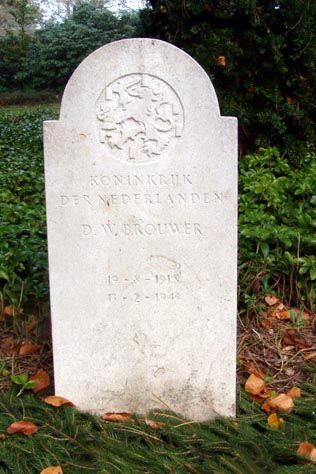 Afbeelding van graf of monument van Dirk Willem Brouwer