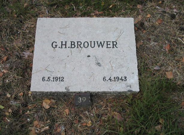 Afbeelding van graf of monument van Gerardus Hendrik Brouwer