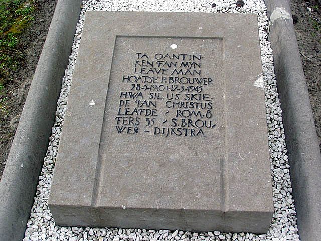 Afbeelding van graf of monument van Hotze Brouwer