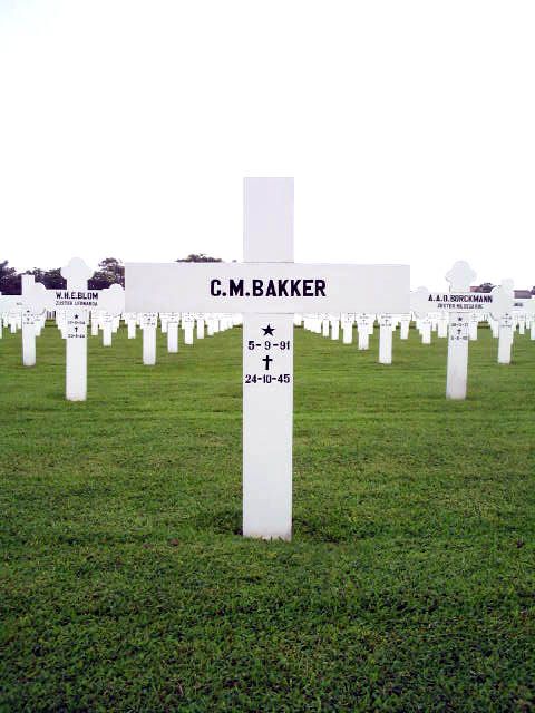 Afbeelding van graf of monument van Cornelis Machiel Bakker