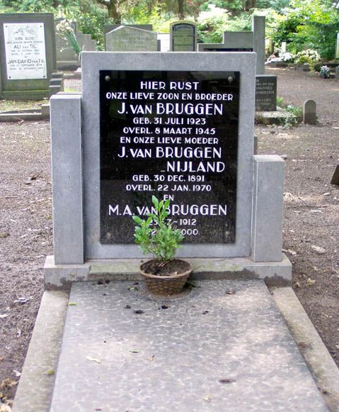Afbeelding van graf of monument van Jan van Bruggen