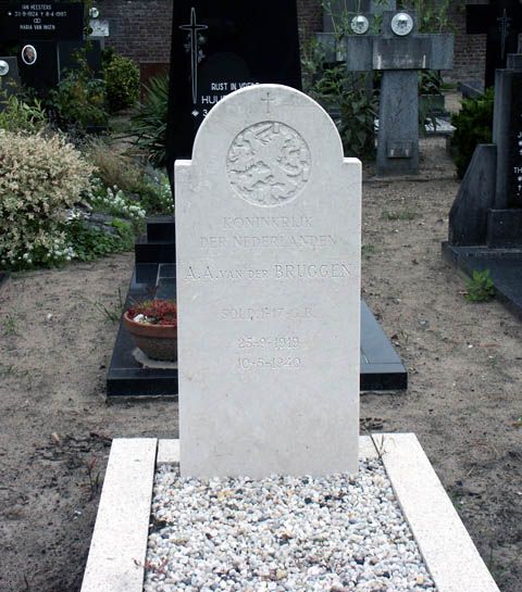 Afbeelding van graf of monument van Adrianus Antonius van der Bruggen