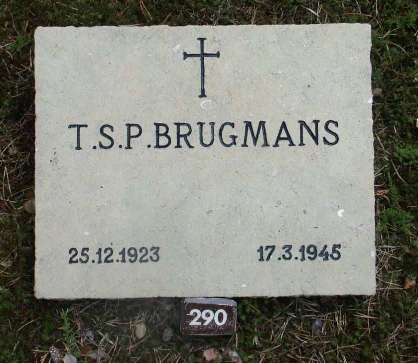 Afbeelding van graf of monument van Theodorus Stephanus Petrus Brugmans
