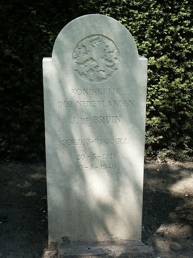 Afbeelding van graf of monument van Jan de Bruin