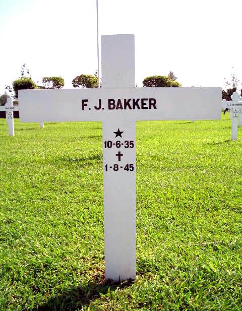 Afbeelding van graf of monument van Frits Jan Bakker