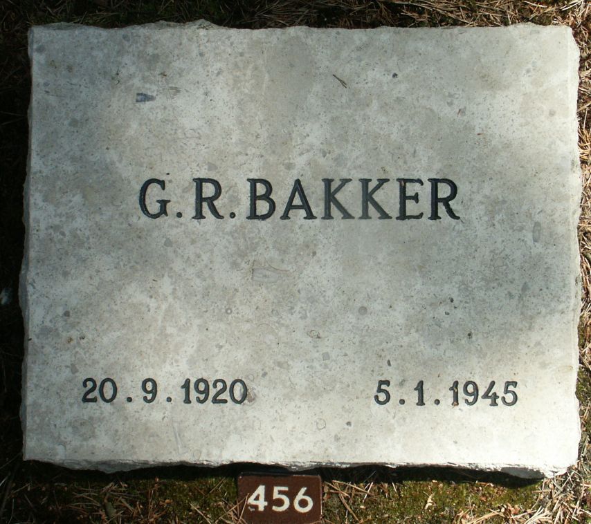 Afbeelding van graf of monument van Geert Roelof Bakker