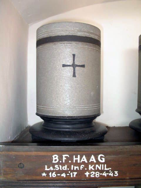 Afbeelding van graf of monument van Bernard Frederik Haag