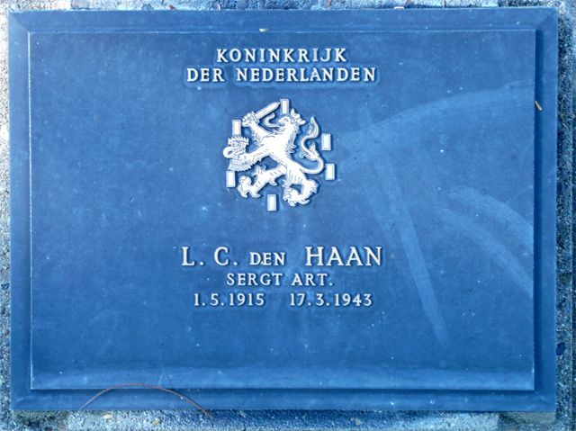 Afbeelding van graf of monument van Leendert Cornelis den Haan