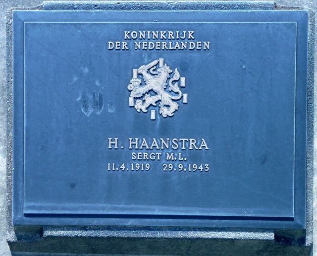 Afbeelding van graf of monument van Hans Haanstra