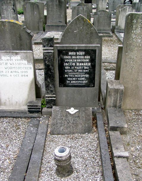 Afbeelding van graf of monument van Jacob Bakker