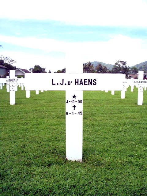 Afbeelding van graf of monument van Leo Johan d' Haens
