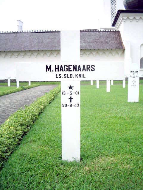 Afbeelding van graf of monument van Martinus Hagenaars