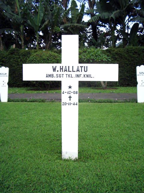 Afbeelding van graf of monument van Willem Hallatu
