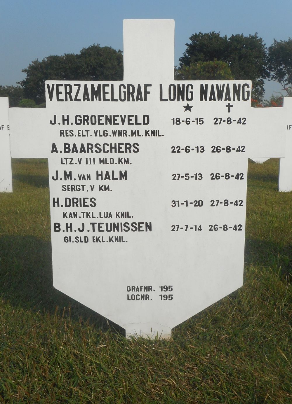 Afbeelding van graf of monument van Jochem Marinus van Halm