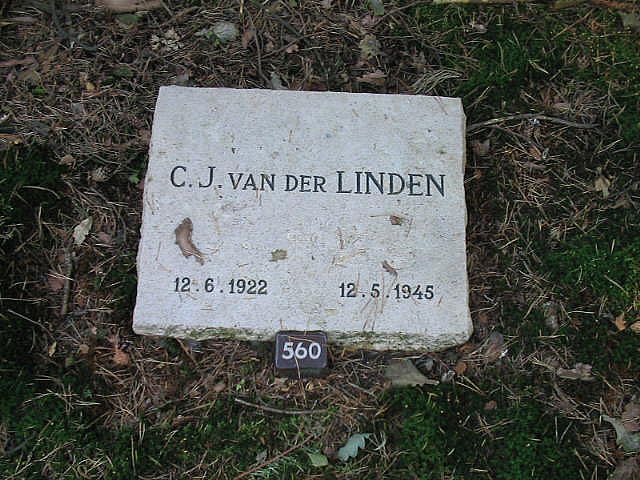 Afbeelding van graf of monument van Cornelis Jacobus van der Linden